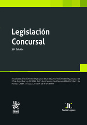 Legislación Concursal. 9788411971003