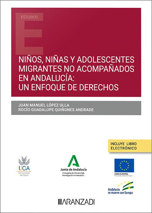 Niños, niñas y adolescentes migrantes no acompañados en Andalucía. 9788411634212