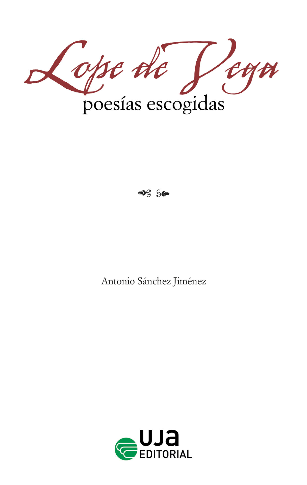 Lope de Vega: Poesías escogidas. 9788491595502