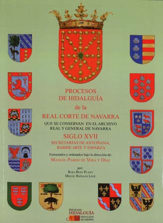 Procesos de Hidalguía de la Real Corte de Navarra que se conservan en el Archivo Real y General de Navarra. Siglo XVII. 9788412370881