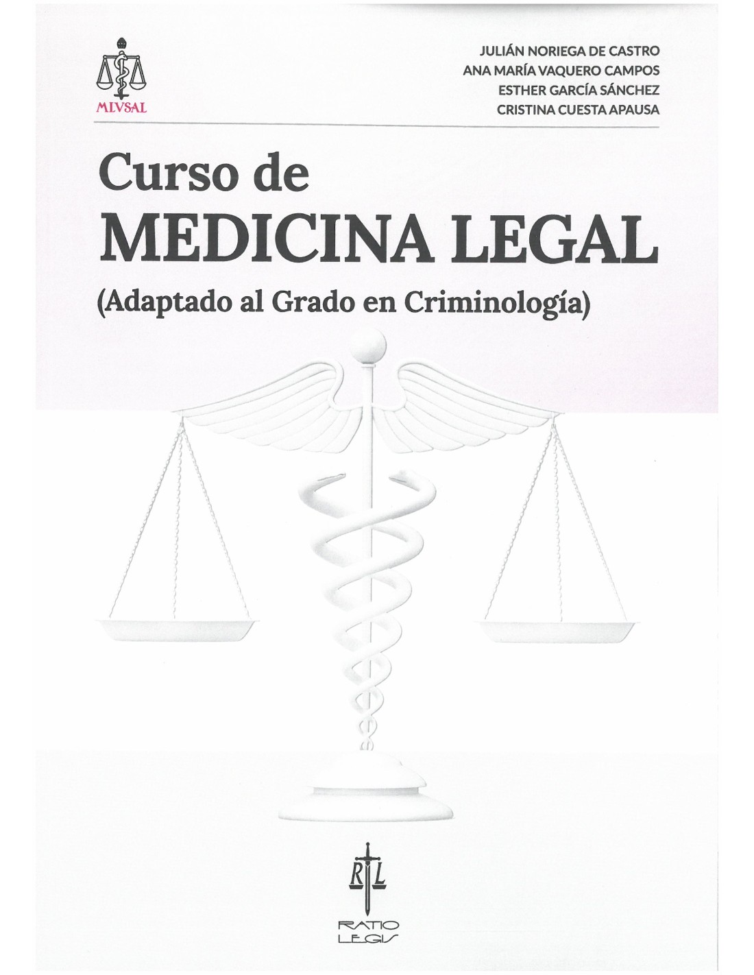 Curso de Medicina Legal. 9788417836542