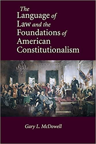  The language of law and the foundations of American constitutionalism. 9780521140911