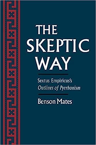 The Skeptic Way. 9780195092134
