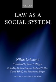 Law as a social system. 9780198262381