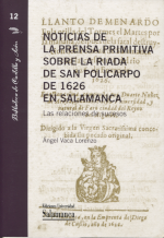 Noticias de la prensa primitiva sobre la riada de San Policarpo de 1626 en Salamanca