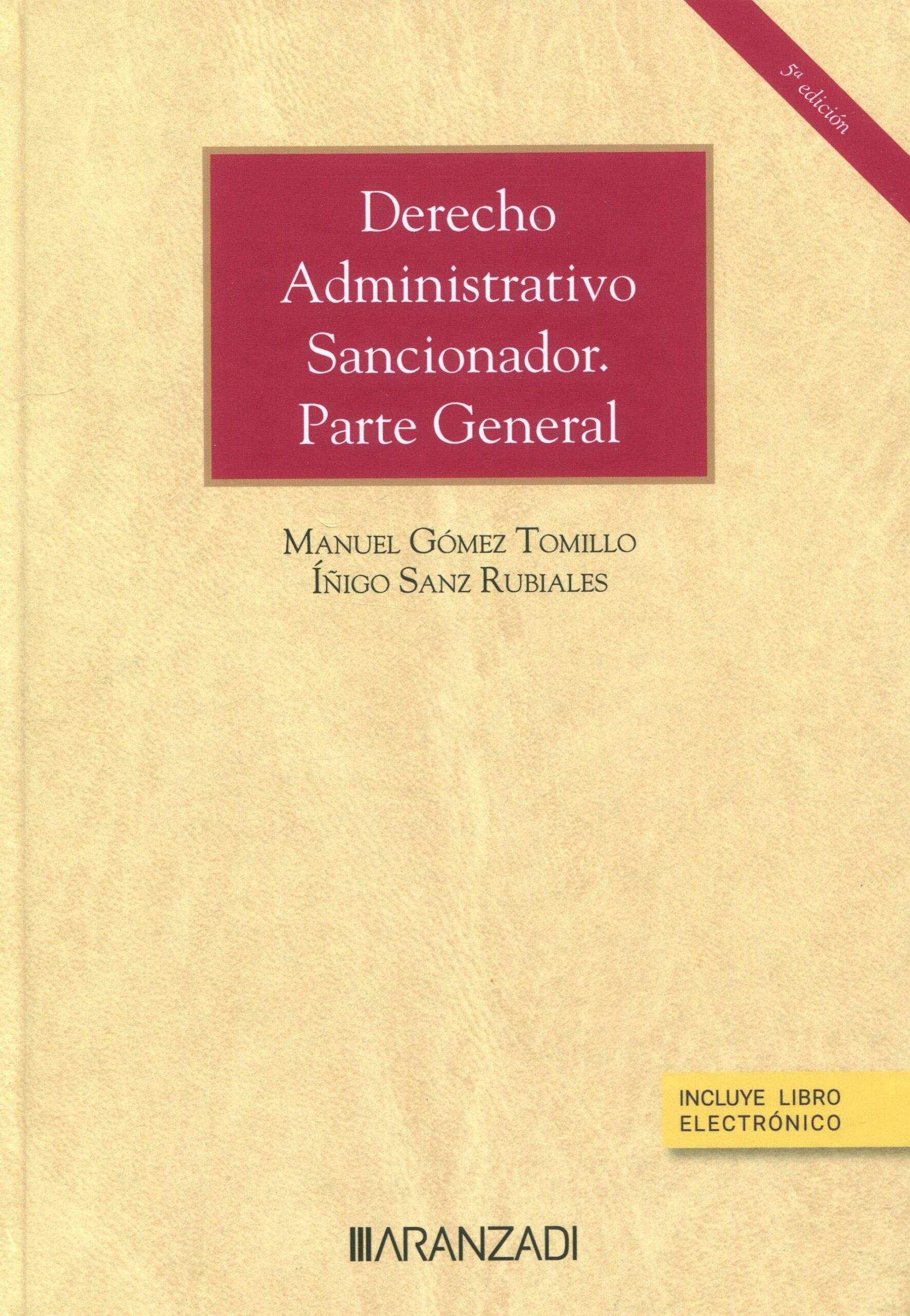 Derecho administrativo sancionador. 9788411249898