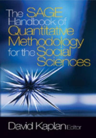 The SAGE Handbook of Quantitative Methodology for the Social Sciences. 9780761923596