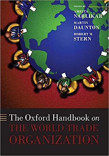 The Oxford handbook on the World Trade Organization. 9780198714774