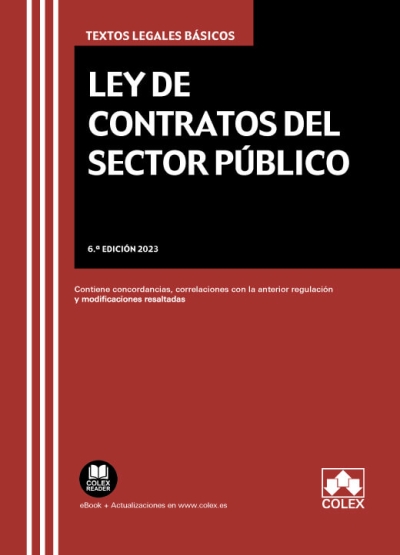 Ley de Contratos del Sector Público. 9788413599601