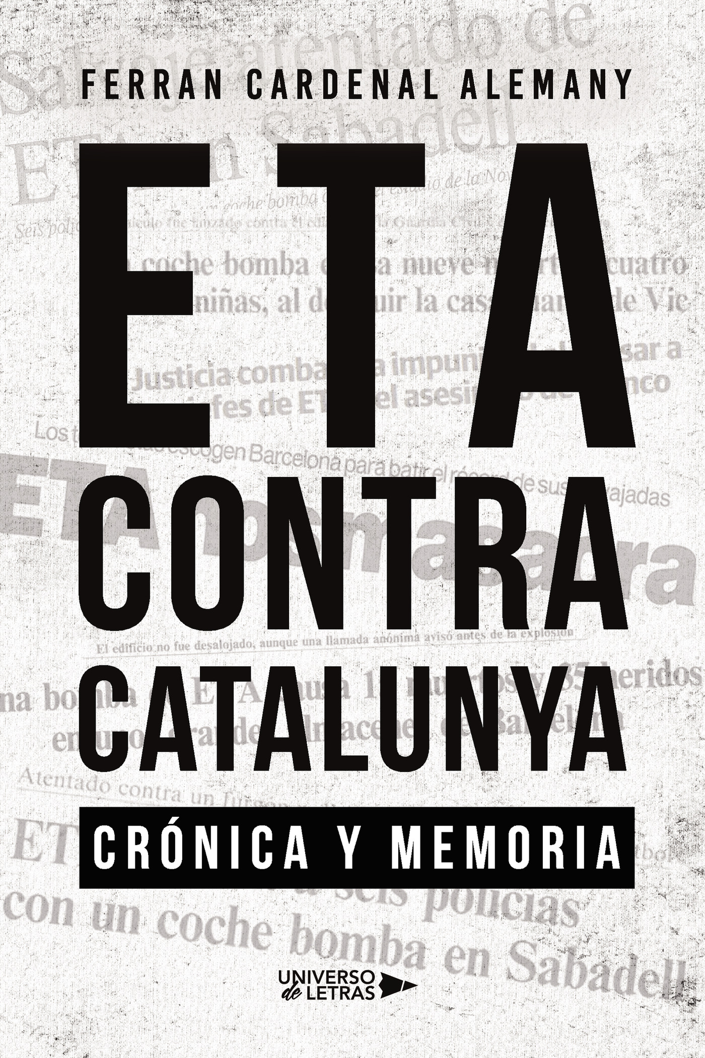 ETA contra Catalunya. 9788419614506