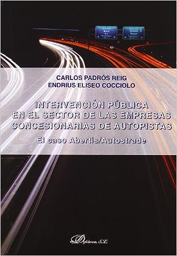 Intervención pública en el sector de las empresas concesionarias de autopistas. 9788498497410