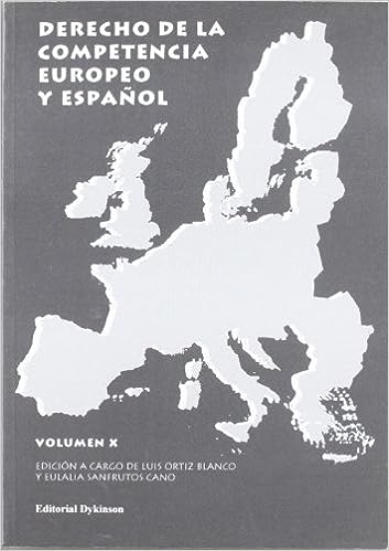 Derecho de la competencia europeo y español. Volumen X. 9788498497502