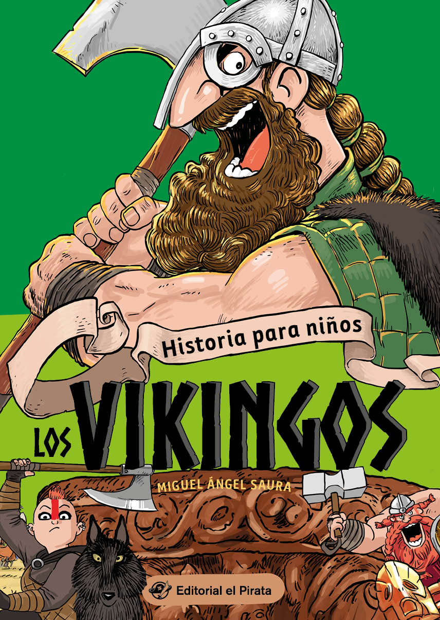 Historia para niños: Los vikingos. 9788418664250