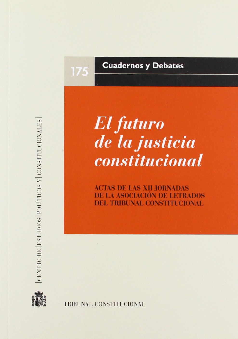 El futuro de la justicia constitucional. 9788425913822