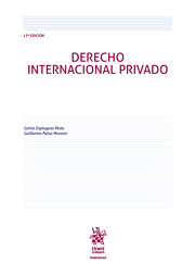 Derecho internacional privado. 9788411699457