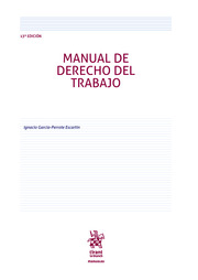 Manual de Derecho del trabajo. 9788411697057