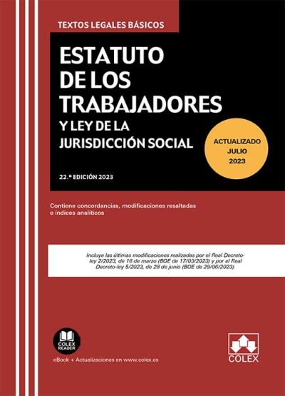 Estatuto de los Trabajadores y Ley de Jurisdicción Social. 9788411940283