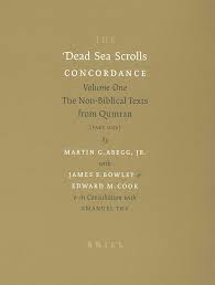 The dead sea scrolls concordance