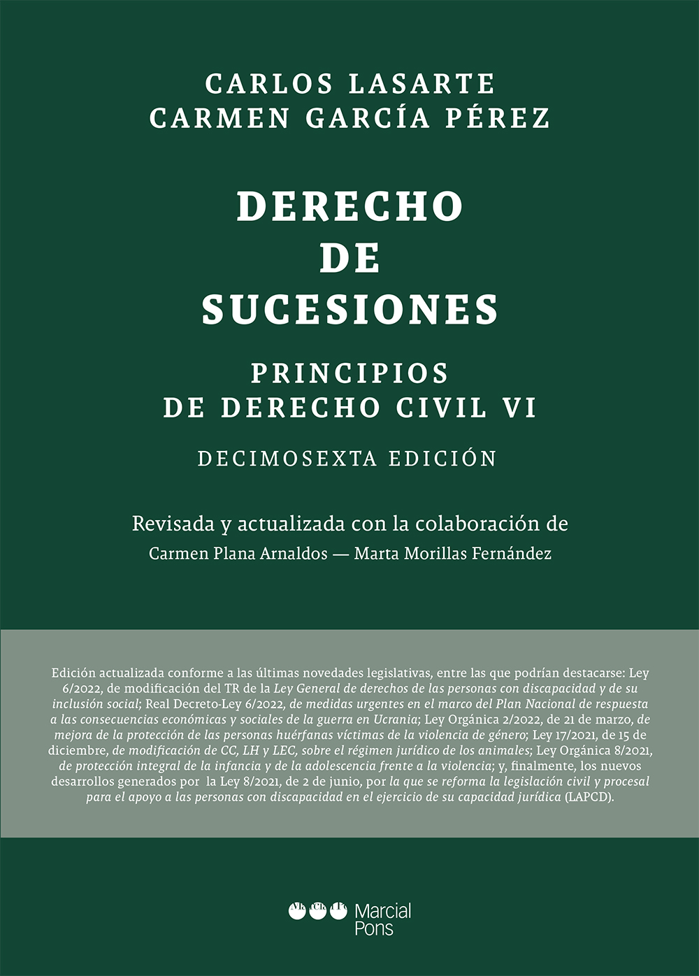 Principios de Derecho Civil. 9788413814193