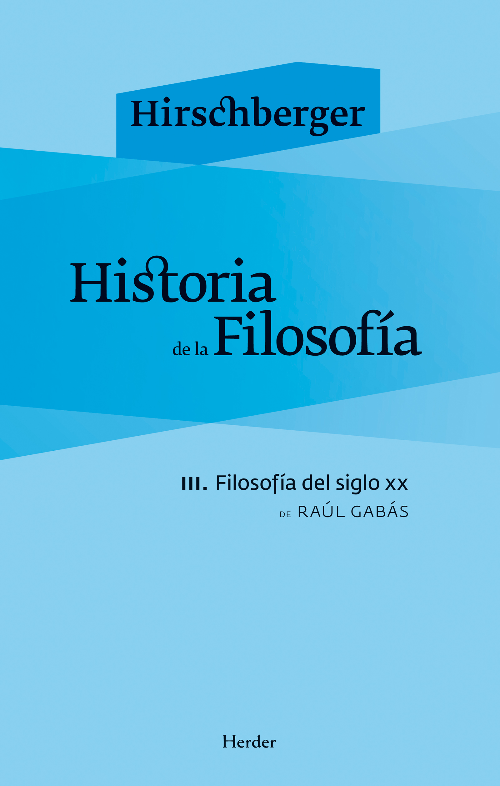 Historia de la Filosofía. 9788425424663