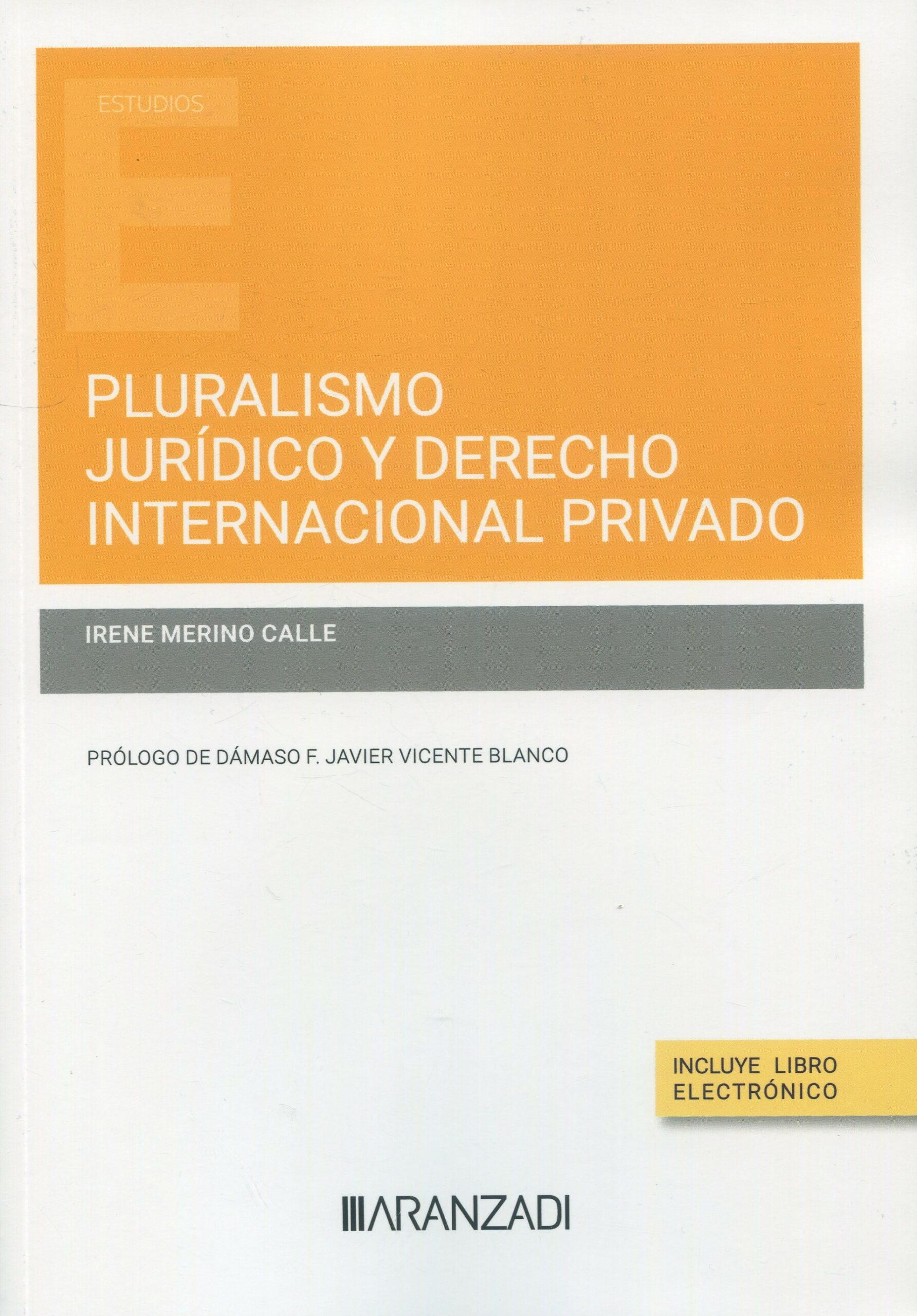 Pluralismo jurídico y derecho internacional privado . 9788411635370