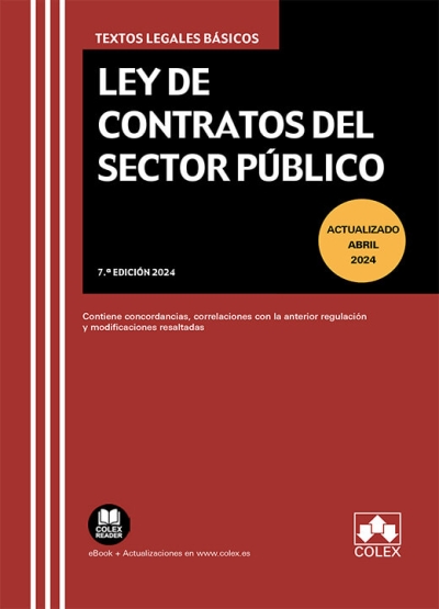 Ley de Contratos del Sector Público. 9788411944045