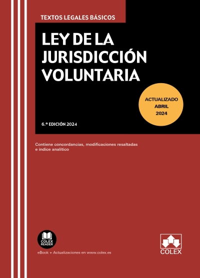 Ley de la Jurisdicción Voluntaria. 9788411944434