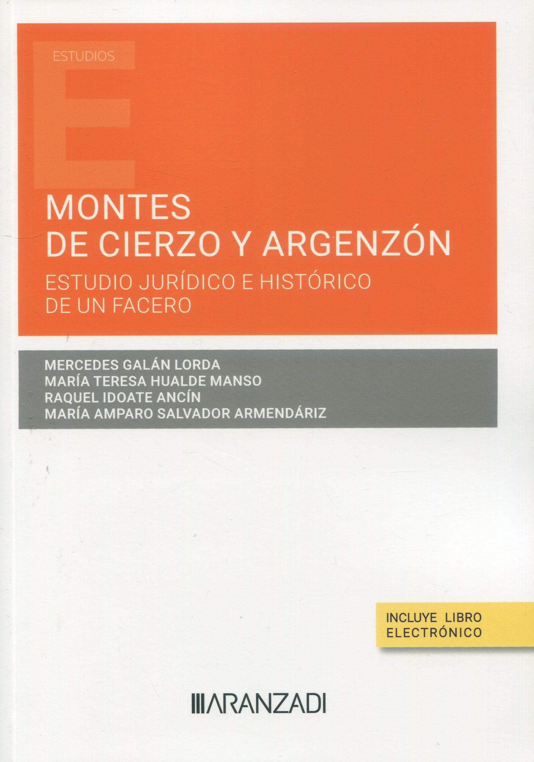 Montes del Cierzo y Argenzón. 9788411639439