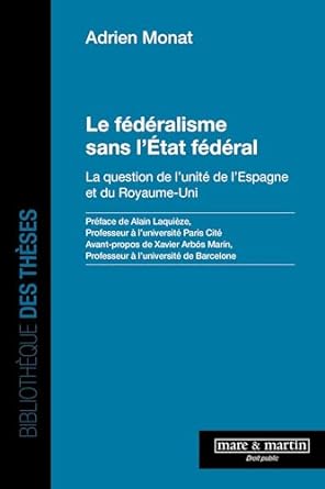Le fédéralisme sans l'Etat fédéral