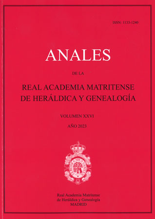 Anales de la Real Academia Matritense de Heráldica y Genealogía. 101113396