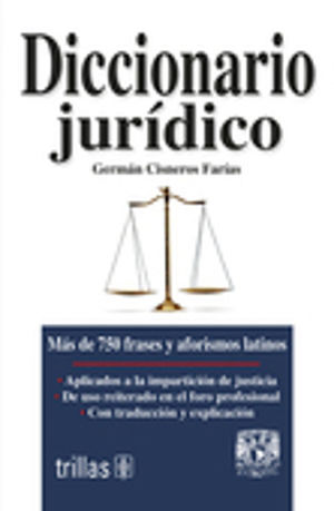 Diccionario jurídico. 9789682475948