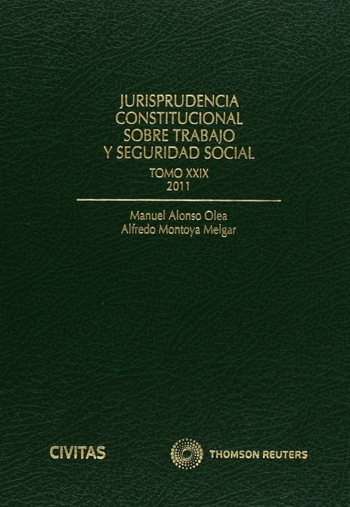 Jurisprudencia constitucional sobre trabajo y Seguridad Social. 9788447040506