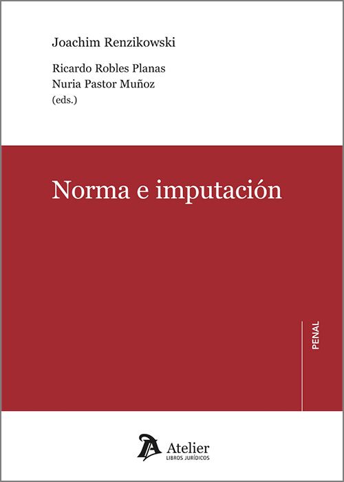 Norma e imputación. 9788410174634