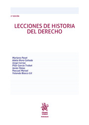 Lecciones de Historia del Derecho . 9788411696630