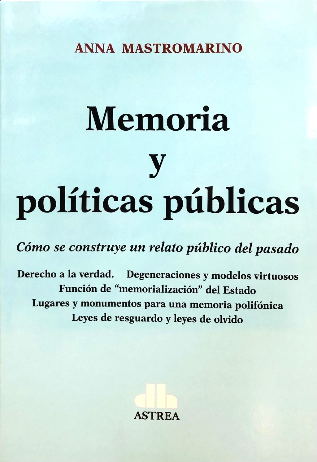 Memoria y políticas públicas