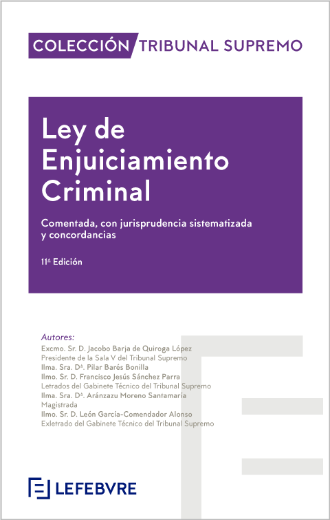 Ley de Enjuiciamiento Criminal. 9788410128101