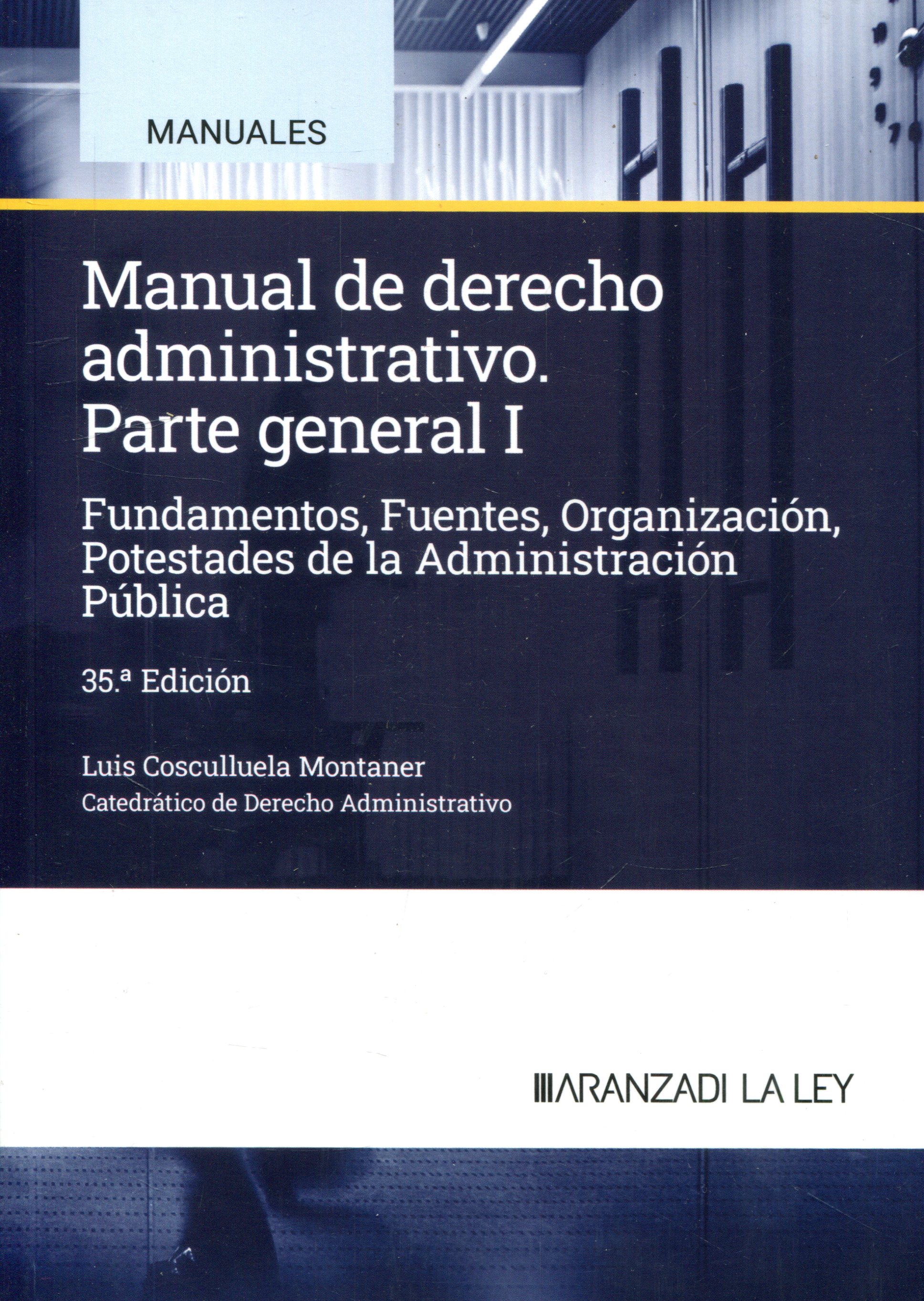 Manual de derecho administrativo . 9788410296381