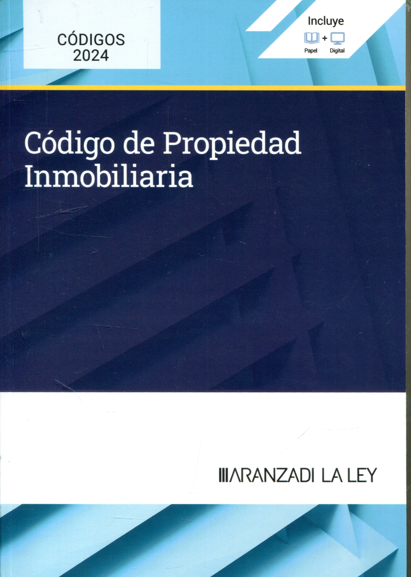 Código de propiedad inmobiliaria. 9788410783591