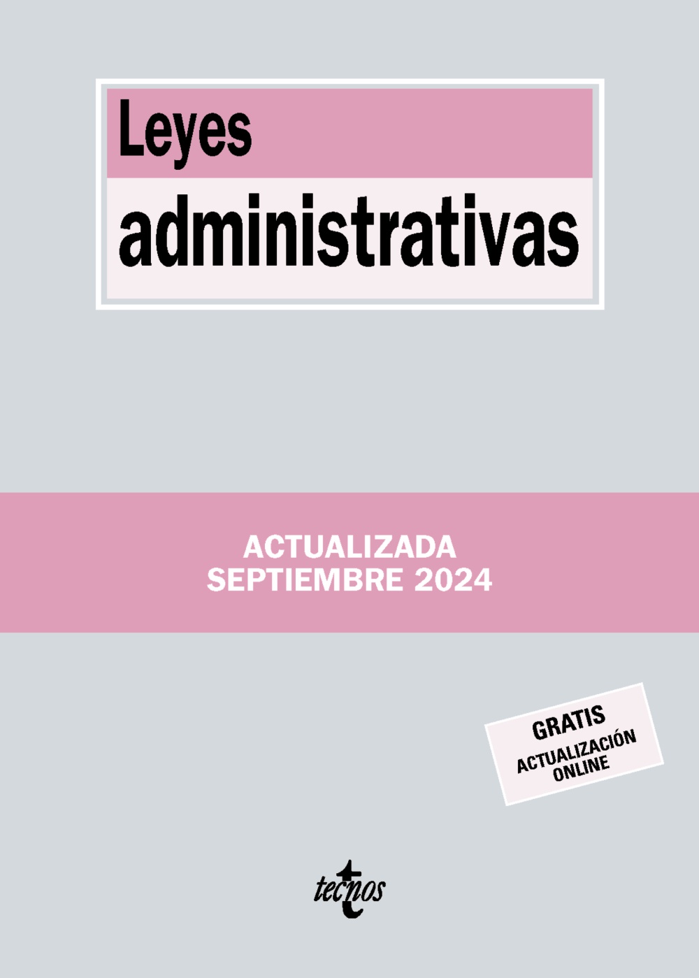 Leyes Administrativas. 9788430991075