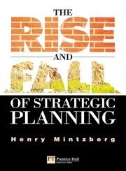 The rise and fall of strategic planing