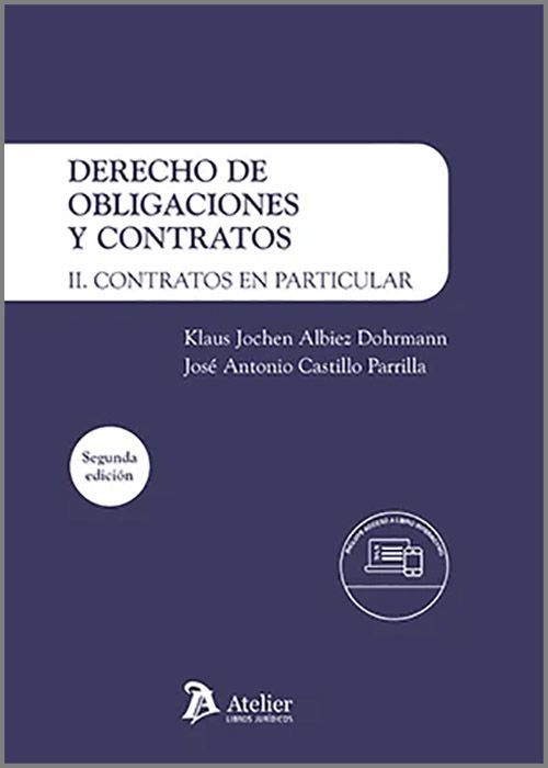 Derecho de obligaciones y contratos