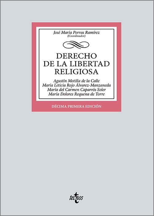 Derecho de la libertad religiosa. 9788430990658