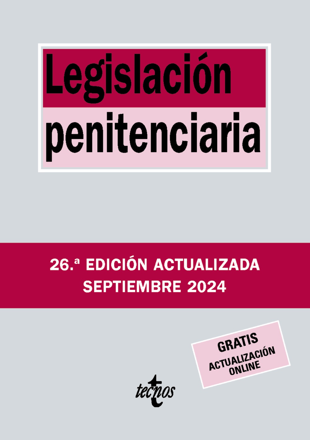 Legislación penitenciaria. 9788430990979