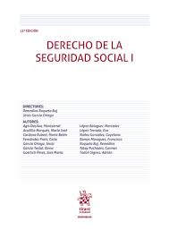 Derecho de la Seguridad Social I. 9788411302777