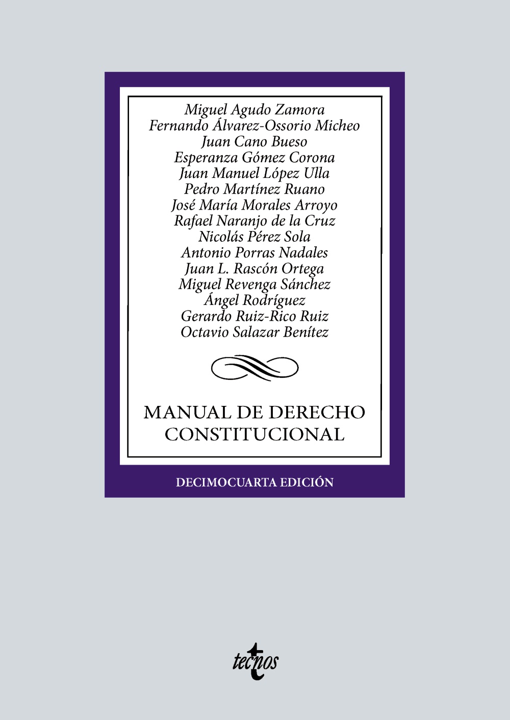 Manual de Derecho constitucional. 9788430991617