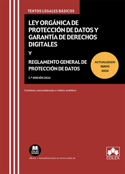 Ley Orgánica de Protección de Datos Personales y garantía de los derechos digitales. 9788411945066