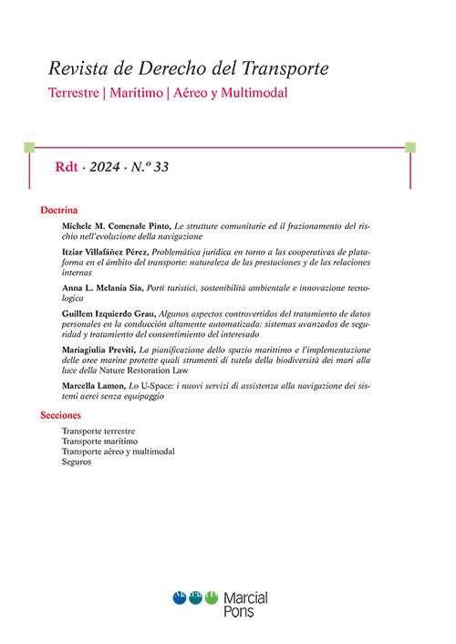 Revista de Derecho del Transporte, Nº33, año 2024