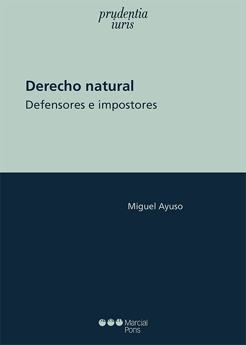 Derecho natural. 9788413818009