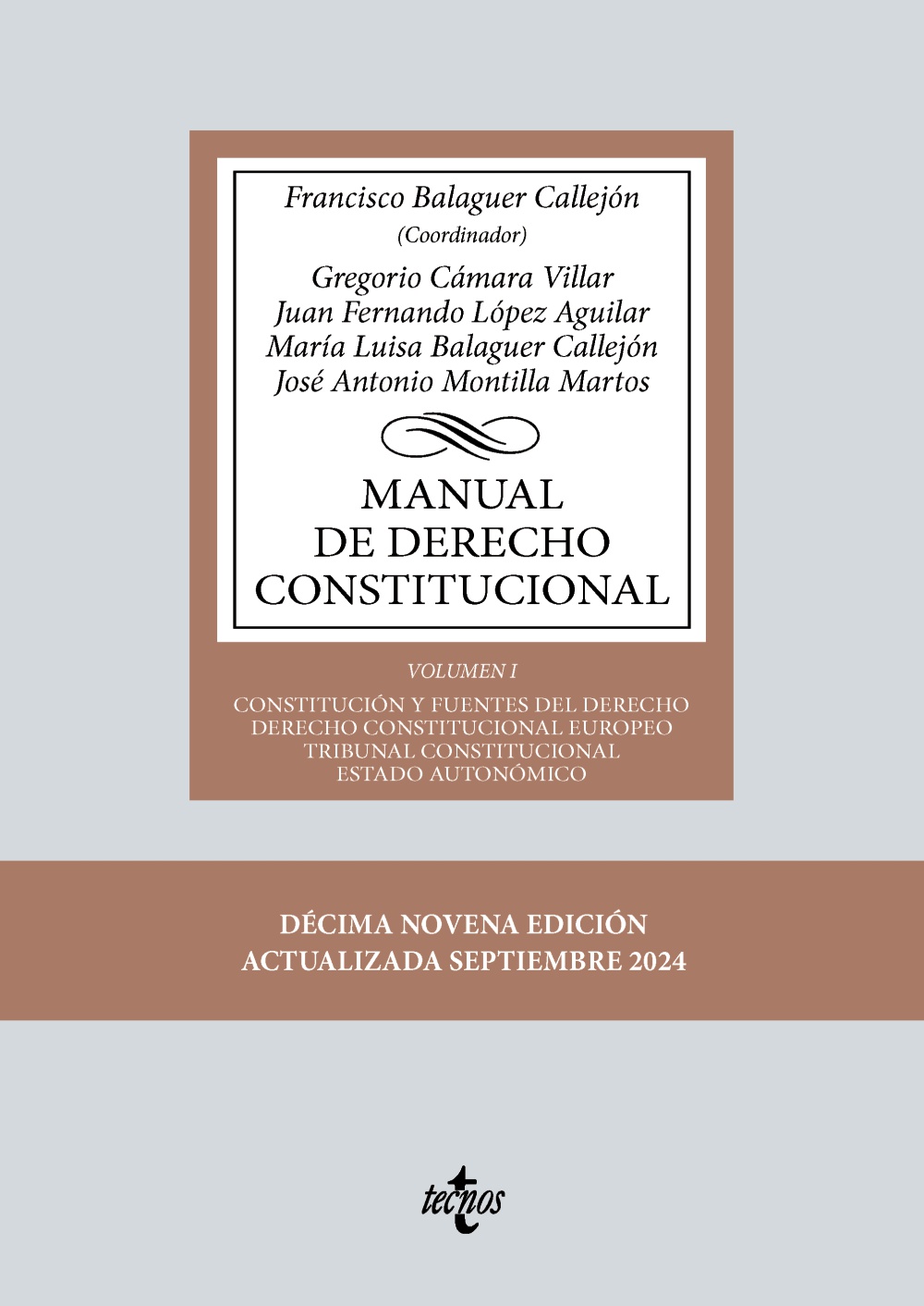 Manual de Derecho Constitucional. 9788430990573