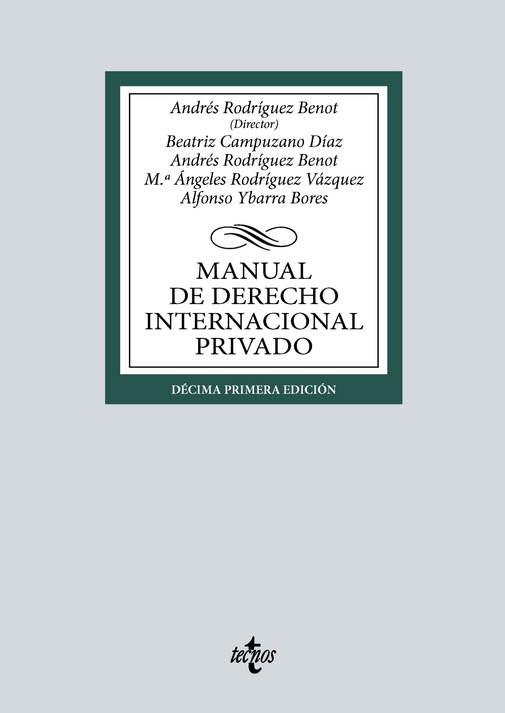 Manual de Derecho Internacional privado